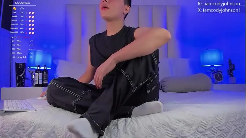 cody_johnsonn_ — Hey guys, - Goal is : HUGE CUM SHOOTING #twink #smallcock #18 #femboy #lovense