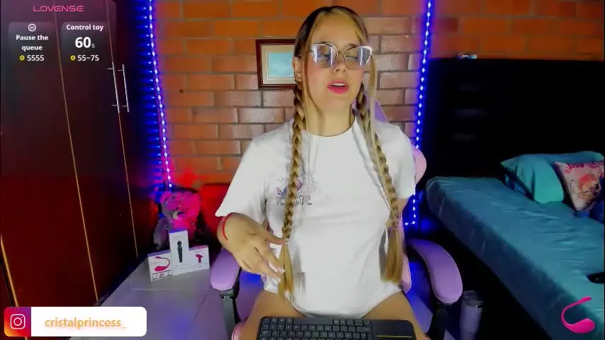 cristall_princess — Naughty girl removes her support and plays with her sexy nipples 🥵😈 [49 tokens left] #latina #anal #blowjob #atm #dp