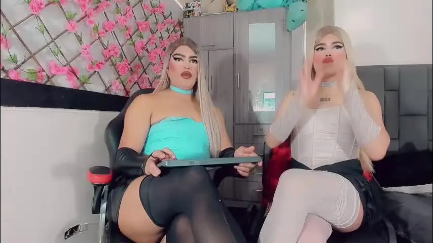 thiara_veky — Goal: show asshole both girls #pantyhose #mistress #bigcock #femboy #cum - Next Goal: 2 cocks hard and masturbation