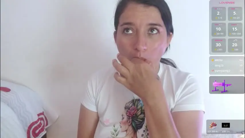 emelyross_ — GOAL: máquina de control x 5 minutos [891 tokens remaining] Come and play with my big ass 🍑😈 machine on #milf #bigass #fuckmachine #mature #latina