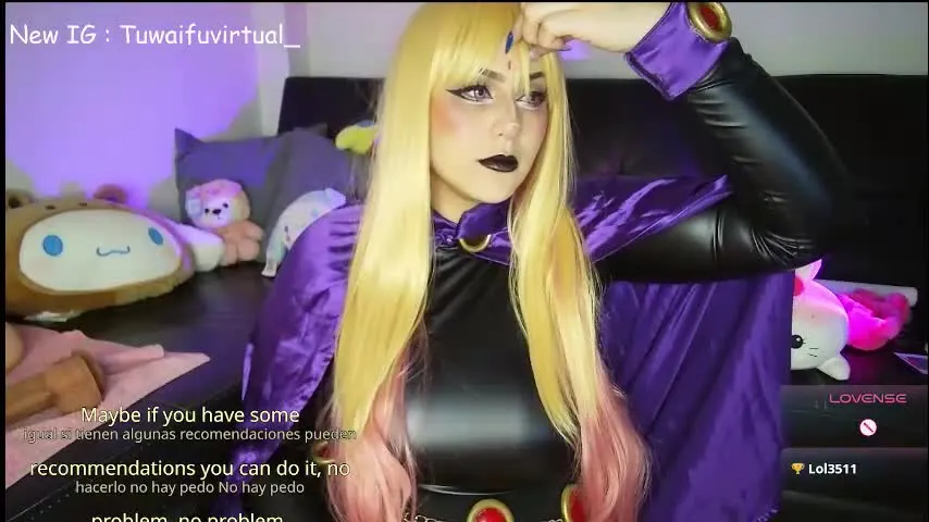 tuwaifuvirtual1 — GOAL: 💗Boobs OUT [143 tokens remaining] Senpai! welcome to my room uwu #Bigboobs #BBW #curvy #natural #hairy