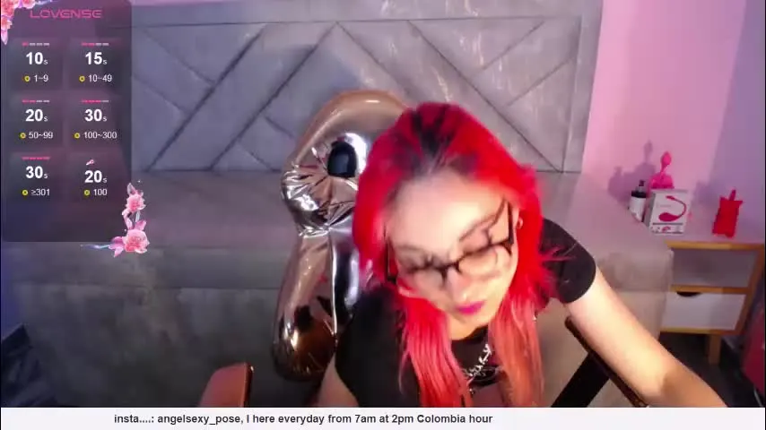 abril_ch_ — WELCOME TO ABRIL ROOM - Goal: air kiss [10 tokens left] #latina #glasses #doublepenetration #anal #pussy