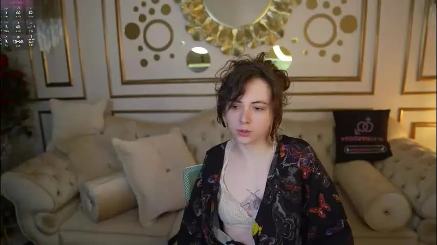 anabel_team054 — GOAL: sexy dance in stockings (panties and a bra) [120 tokens remaining] Welcome to my room! #feet #new #brunett