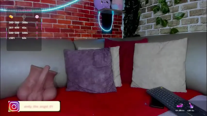 andy_angel1 — GOAL: Control Lovense toy + Oil + show cum [998 tokens remaining] HEY DEAR, WELCOME TO MY ROOM!!! 😍😍😍 #femboy #pantyhose #sissy #bigcock #uncut