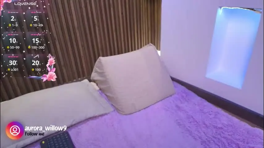 aurora_willow9 — GOAL: RIDE DILDO + OIL [49 tokens remaining] MENU 20% OFF Special pattern 15 - 32 - 33 - 44 - 55 - 66 #blowjob #ebony #lovense #bigass #curvy