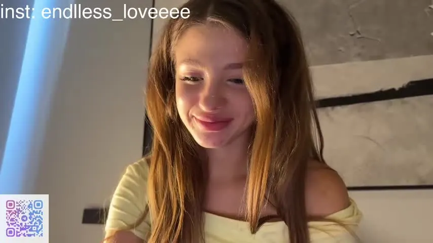 endlessmia — Goal: take off my top and massage tits 💦 Lovense Lush on - Hey hey Mia is back 💦 #new #shy #natural #skinny #18