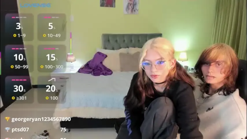 eros_nyx_ — GOAL: Doggy in chair + Spanks 😍 [50 tokens remaining] Let’s See How Far We Go.... Dare to Stay? 😈 NEW TOY ----> LUSH ON 🔥 #fetish #piercings #gothic #couple #new