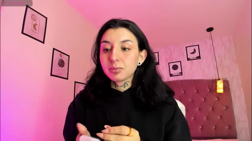 iris_77 — GOAL: Ball gag in mouth for 5 min [55 tokens remaining] Let's have a pleasure-filled adventure❤️ #ebony #squirt #anal #feet #lovense