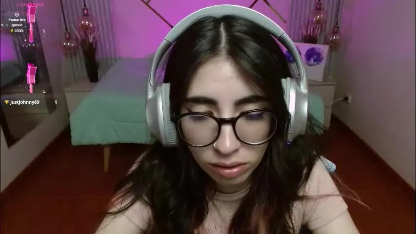 lena_roses — GOAL: Show boobs + touch nipples [43 tokens remaining] hi guys, 🥵 They don't know how much I would like you to get wet 💦😘PVT ON 😍 #smalltits #skinny #slim #glasses #teen