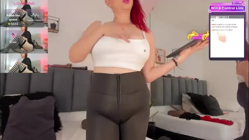 lucy_hot89 — GOAL: Squirt in leggins [1857 tokens remaining] Make big squirt!!!! #squirt #latina #mature #dirty #bigboobs