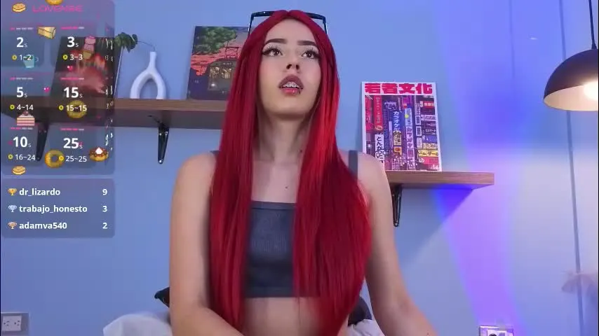 meganritz_ — I AM A VERY HOT REDHEAD WHO WANTS IT ALL INSIDE 😏💦 | Special Patterns 22-33-44-100⚡ - Multi Goal: SUCK UR DICK [199tk each Goal] #deepthroat #braces #skinny #redhead #feet