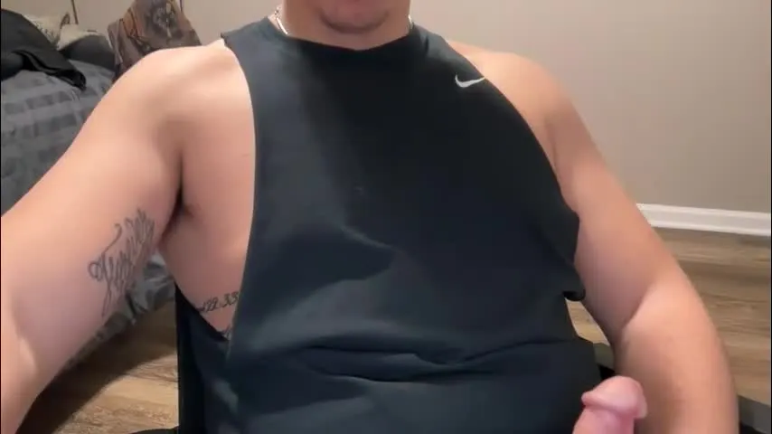 pancakes28 — #bigdick #bigmuscles #jerkingoff #thickdick #creamycum