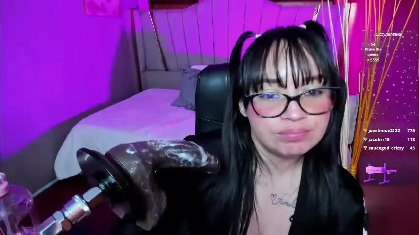 rosie_jhons — It's daddy's cock time💦PROMO!! Control 5 min x 250 tks! // GOAL: Dripping saliva from my tongue💦 [113 tokens left] #deepthroat #fuckmachine #saliva #milk #smalltits