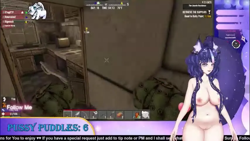 sassykittyn — Hentai Waifu at Your Service! Lovense Gaming - Multi-Goal : Control Links! #lovense, #bigtits, #anime, #cum, #hentai