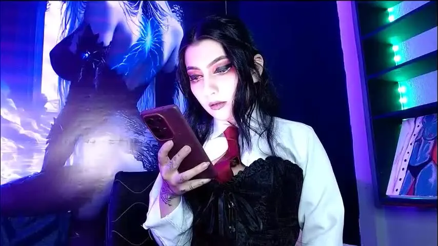 sophia_dk — GOAL: spank ass [88 tokens remaining] Welcome to my room! #goth #bignipples #hairypussy #saliva #cosplay