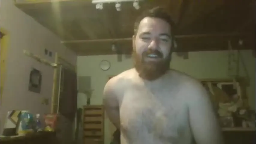 thunderjacker — Every 100 tokens = strip. [790 - jerk] #bigcock #bigass #stud #redhead #bear