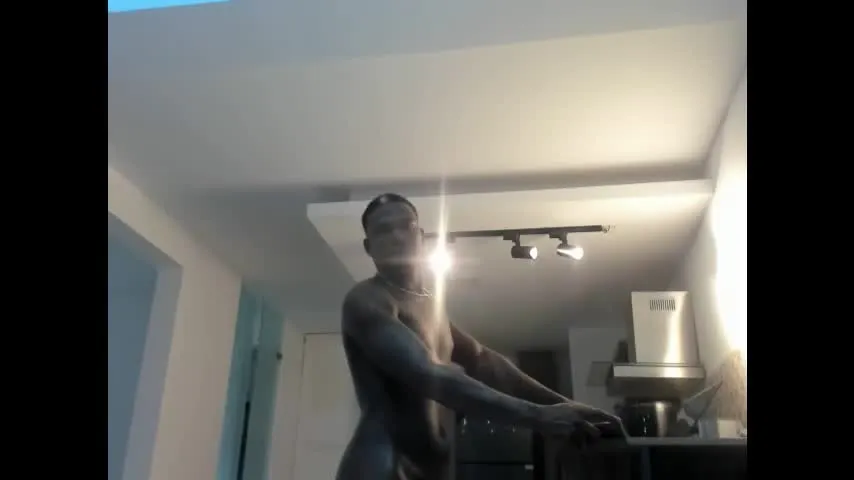 troykhalil — Hello guys, how are you? happy start to the week #bigdick #bigass #straight #ebony #muscles