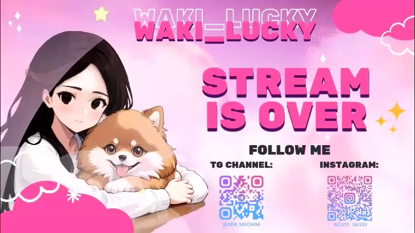 waki_lucky — in love with control! - Goal: help me cum pleae [1464 tokens left] #shy #teen #cute #lovense #new