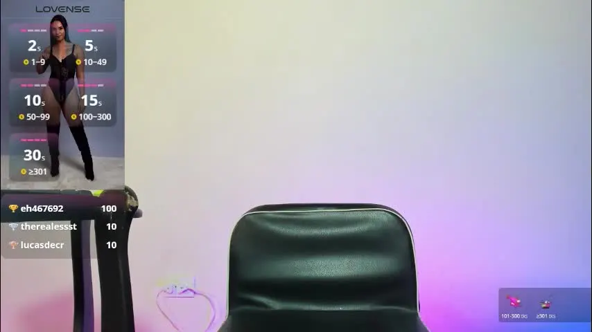 anahi_cruz77 — Sexy body, touch, passion and muck lujuri 😈🔥 - Goal: Jerk cock + cum show💦🍑 #bigass #cum #trans #lovense #young