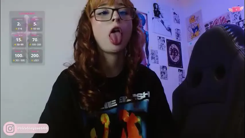 celesteayase — GOAL: show oil naked dance [744 tokens remaining] Welcome to my room! 💕💕 #new #young #squirt #ahegao #asian