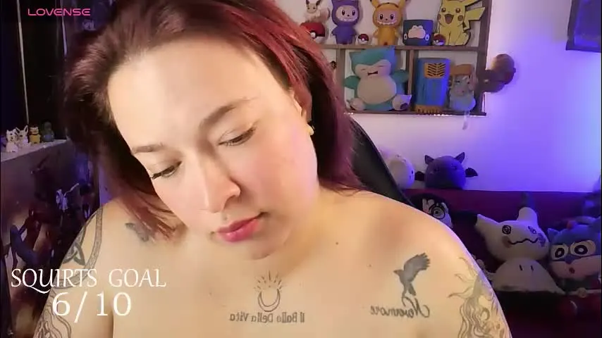 electricsapphire — GOAL: Full naked [100 tokens remaining] Boobjob messy / TEASE MY ANAL at 399 tokens - Free control in pvt PREMIUN #new #anal #saliva #redhead #squirt