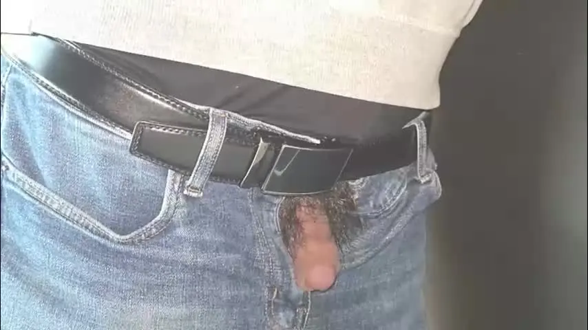 jerker_fan — Flash at work #work #office #dick #asiancock #softcock #hairycock