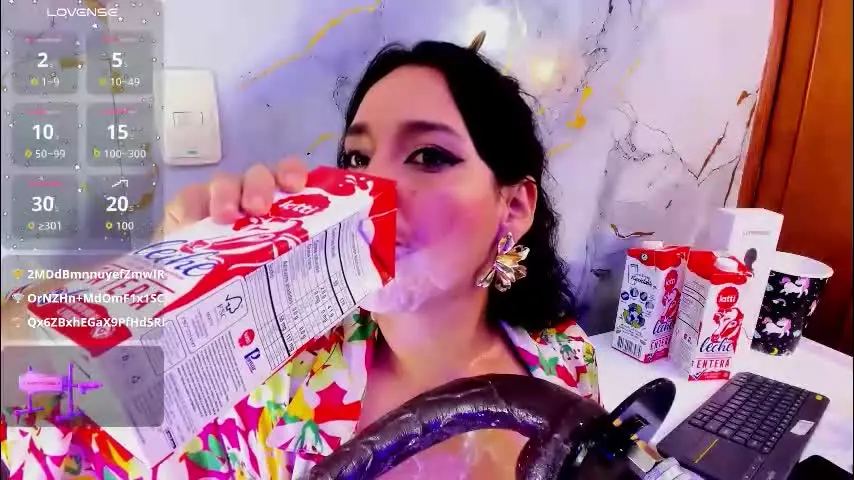 leticia_lynn — CONTROLMACHINE X4MIN SHOW MILK P..U..K.E - Multi-Goal : control machine 3 min #fuckmachine #deepthroat #saliva #milk #dirty