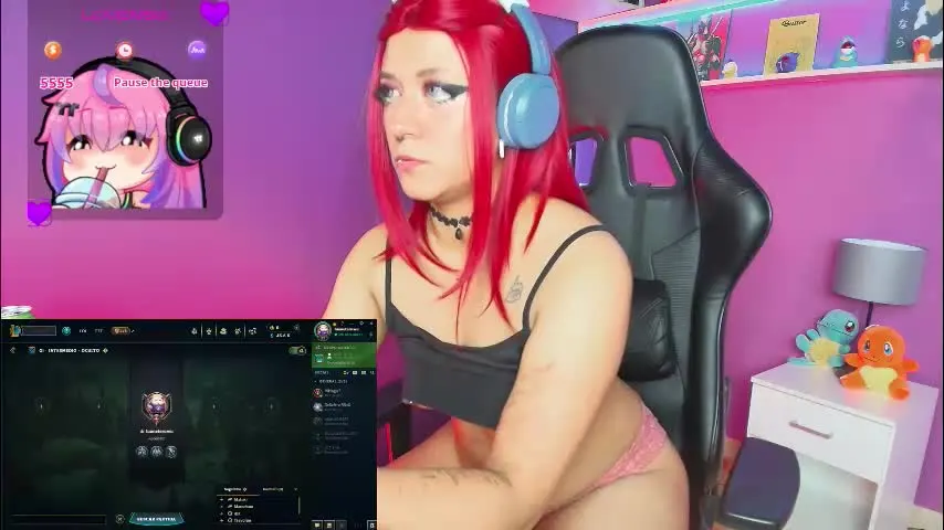 luaneter — ❤️😍 Tonight The Pleasure Will Be Ours - Goal : RIDE DILDO + SPANKS ASS at goal 20// - Multi-Goal : Show boobs #ahegao #cosplay #deepthroat #saliva #lovense