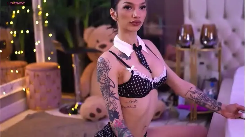 nyssasky — Lovense Lush on - Interactive Toy that vibrates with your Tips #lovense #tall #skinny #natural #tattoos