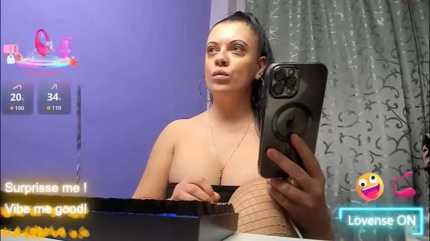 adriannalyly — HIT MY GOAL 25/99/222/500 - Multi Goal: Happy New Year !Lovense is ON! Hit my goal and made me cum ,play with my favourite vibe 25,Let s have some fun ...! #Happy New Year #mistress #smoke #latex #bigtits