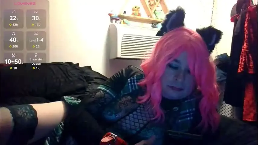 melissa_grim — GOAL: Suck dick 5 mins [300 tokens remaining] Welcome to my room! #lovense #sissy #chastity #femboy #crossdresser