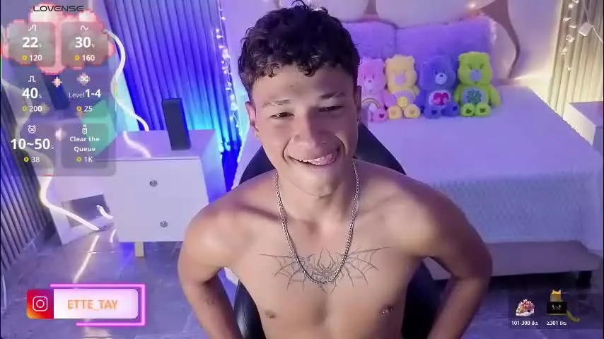 ette_tay — GOAL: Show cock [70 tokens remaining] ♥play with my patterns 55,111,222,333,500 for make me moan and wet♥ #ebony #asian #bbc #anal #young