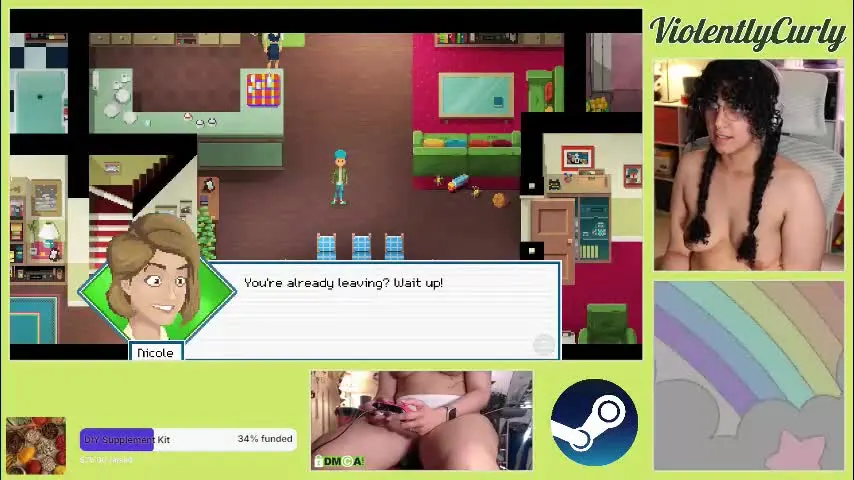 violentlycurly — Tease and trance me while I game! ★ #domi2 #hypnosis #lovense #gamer #natural