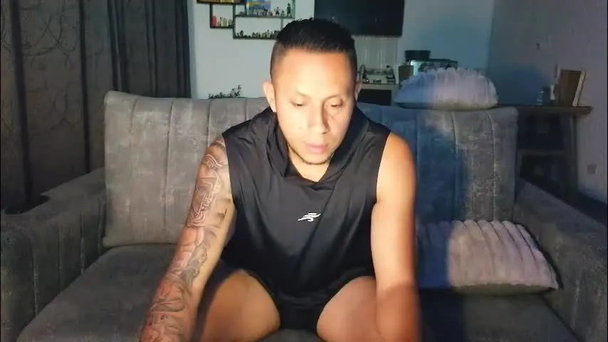 jhonylatin_ — Full naked 🔥 [46 tokens left] #latino #tattoo #shy #hairy #pvt