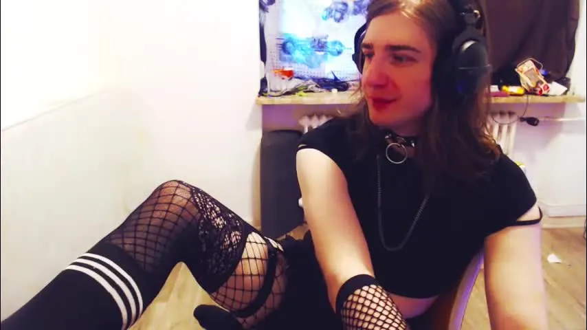 sailorbloom — Goal: CUMSHOT #femboy #sissy #sissyboy #trans #cum