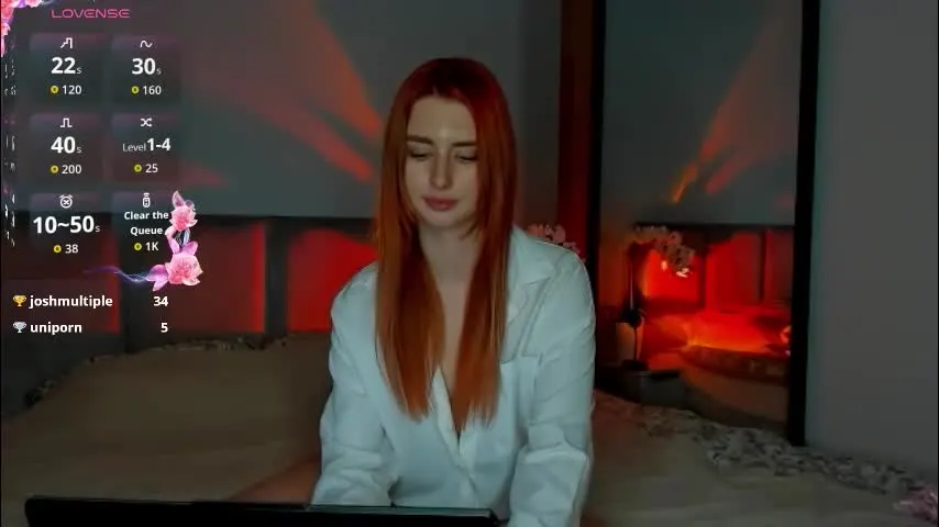 sofi_elli — Welcome to my room guys ! Lets have fun #redhair #18 #bigass #fun #naked #piercedtits