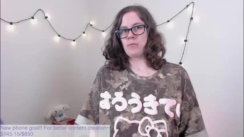 elliecharmful — Current Goal: Goal1 Shirt off with titty drop [CUMSHOW at Final Goal] once countdown reaches zero -- Next Goal: Lotion on tits & tummy~ -- #bigass #hairypussy #curvy #bdsm #natural