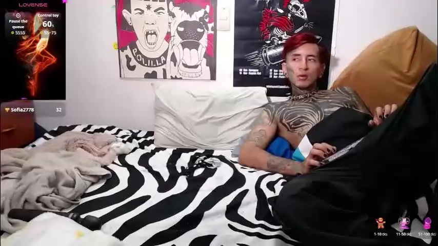 ink_demons — Goal 1 : lick pussy in doggy style (96 tokens remaining) #tattoo #smoke #couple #creampie #lovense