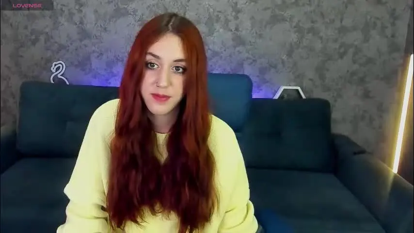 ameliabliss_ — GOAL: Make my first day happy [995 tokens remaining] Welcome to my room!! Please be kind to me in my fist day #new #young #teen #cute #redhead