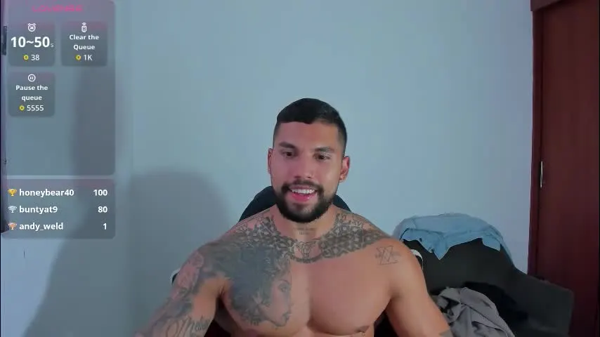 joe_esthetic — GOAL: TURN ME ON AND CUM [2819 tokens remaining] Welcome and Enjoy #nipplepiercing #musclechest #lovense #cum #bodybuilder