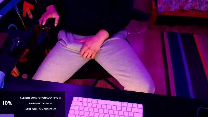 iamhankanon — Iamhankanon's room - GOAL - PUT ON COCK RING 😈 [90 tokens remaining]