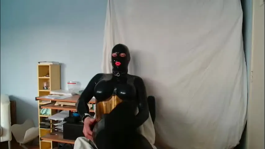 latex_doll_iris — non full time latex tgirl wearing real latex clothes. #latex #bigboobs #lovense #new #submissive