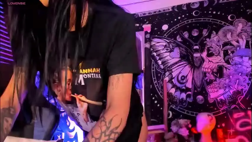 ivy_byte — Goal: Sensual dance🖤 #dance #tattoo #twerk #party #smoke - Next Goal: Spank my ass🖤