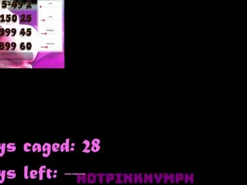 hotpinknymph live stage