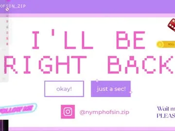 nymphofsin_zip live stage